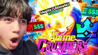 I Made The STRONGEST CRUSADER VEGITO Unit In Anime Crusaders! (Roblox)