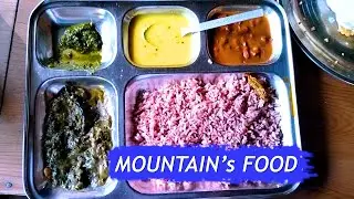 MOUNTAIN's AUTHENTIC FOOD #food #shorts #viral #love #authenticity @MileswithSudhir 