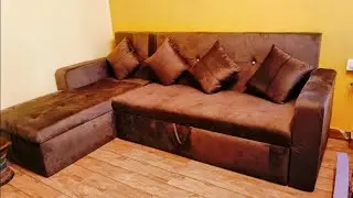 Sofa Cum Bed Kaise Banaye | Step by Step Making Process | घर पर बनाएं शानदार सोफा कम बेड