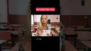Matek &oacute;ra😂 #suli  #iskola  #matek  #dolgozat  #tan&aacute;r  #di&aacute;k #vicces  #viccesvideo  #hungary