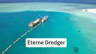 CSD550 Cutter Suction Dredger Working in the Maldives | Eterne Machinery
