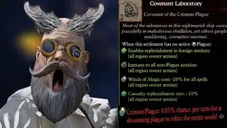 The Covenant Lab Unusual Location Give Plague Immunity BUT 0.01% Chance of World-Devastating Plague