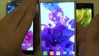 Ink in water live wallpaper for Android phones and tablets