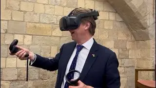 VR Video Production Immersive Virtual Reality Video Showcase for MP Parliament London UK
