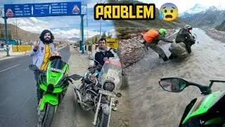 Ye Kya Hogaya Papa ke Sath Ride Pr 🥺 Leh Ladakh Ep 4