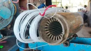 7.5 Hp 1.3 G 25 T Submersible Motar Rewinding