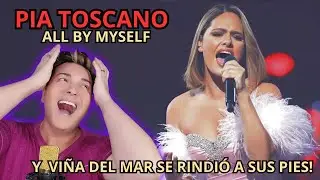 REACCIÓN / REACTION PIA TOSCANO * ALL BY MYSELF * Por ADRY VACHET Vocal Coach