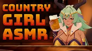Country Barmaid Gives You ASMR Instead of A Pint (Southern Belle ASMR)