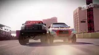 DiRT 2 Baja California hardcore difficulty Spillway 6.0 km Mitsubishi Racing Lancer FullHD 60fps