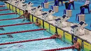 MEN'S 100M BACKSTROKE (QUALIFYING ROUND) AT SEA GAMES 33: Trinh Truong Vinh, Jackery Quan Long Ta...