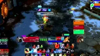WoD, WoW фрост ДК, монах и друид. Frost DK, Monk and druid