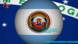 South American Countries Size Comparison ZOOM OUT (Old Version)