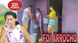 MÃE se ESTRESSOU lavando roupa no TANQUINHO / Veja no que deu e pra quem SOBROU