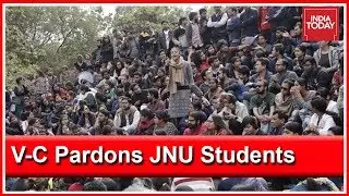 After Violent Protests At JNU V-C's Residence, V-C Claims Students Terrorised Wife
