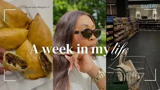 My Cozy London Life | Making Nigerian Meat Pie, Grocery Shopping & Family Time 🍲❤️