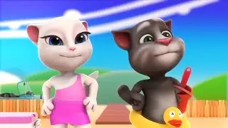 Tom And Angela adventures - ALL Talking Tom Shorts - Hyper Marathon