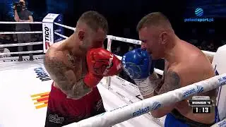 Skr&oacute;t walki: Damian KIWIOR vs Rafał JACKIEWICZ 🥊