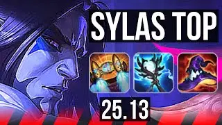 SYLAS vs KAYLE (TOP) | 9 solo kills, Legendary, 17/3/1 | VN Challenger | 25.13