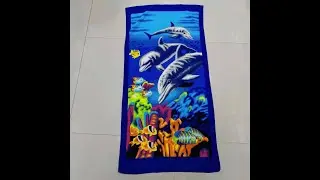 printed beach towel factory