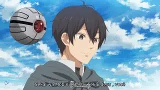 Sou o protagonista do anime , Otome Game Sekai wa Mob ni Kibishii Sekai desu ,
