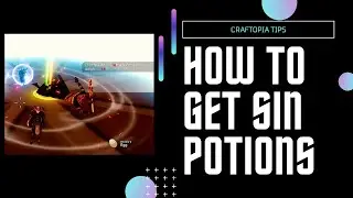 How to get sin potions in Craftopia - Defeating Dark Anubis Sin Judging God