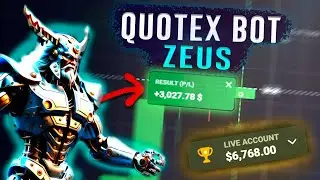 +$6000 IN 15 MINUTES! THE BEST STRATEGY - ZEUS BOT FOR QUOTEX