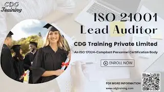 Master the ISO 21001 Lead Auditor Course | CDG Training Private Limited | Get Course Link Below |