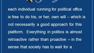Jason Gilbert: Integrity in Politics Academy  - Integrity in Politics