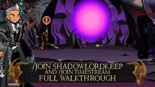 AQW /join shadowlordkeep + /join timestream Full Walkthrough | Varga's Quests