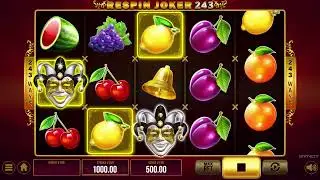TOP v&yacute;hra 20 500&euro; v hre Respin Joker 243 s otočen&iacute;m 1 000&euro; a n&aacute;sobkom 26x | december 2025