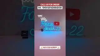 Bestest Birthday Gift &ndash;A Neon Sign Full of Love & Style! Special Gift by शब्द SIGNAGE #shabdsignage