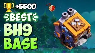 TOP 3 BEST BH9 BASE LINK 2025 | COC Builder Hall 9 Best Defence Base Layout  | Clash of Clans BH 9
