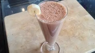 CHOCOLATE PEANUT BUTTER MILKSHAKE