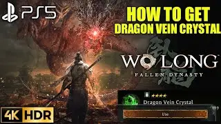 How to Get Dragon Vein Crystal WO LONG FALLEN DYNASTY Dragon Vein Crystal Location | Wo Long PS5 4K