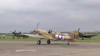 Curtiss P-40F Warhawk, 41-19841, 'Lee's hope' - Duxford VE Day Anniversary Airshow