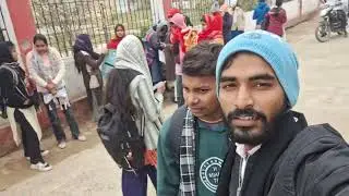 आर.के. कॉलेज परीक्षा की भीड़ | Crowd at R.K. College Examination 