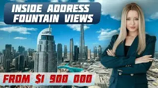 Burj Khalifa from Every Room: Address Fountain Views 2-Bedroom Apartment Tour | Best New Year&rsquo;s View