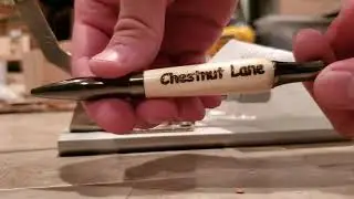 Making a pen from reclaimed wood