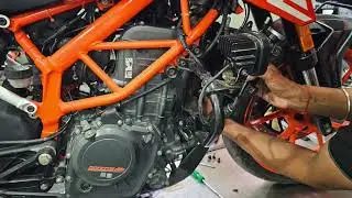 KTM Duke 390 Heating problem| KTM Duke Heating problem Solve| ktm Duke 200 Heating Problem.