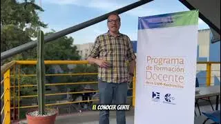 Jos&eacute; Mata en el Programa de Formaci&oacute;n Docente en la UAM-X