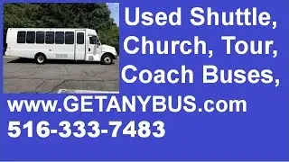 Reliable used buses for sale | 2008 International 3200 Shuttle Bus For Sale