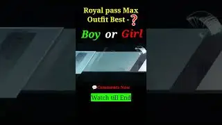 new royal pass outfit m11 max out 🔥