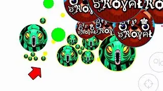 Most intense Uncut Ever! + Extreme tricks (Agar.io Mobile Gameplay!)
