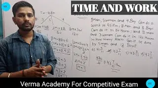 || TIME AND WORK || PREVIOUS YEAR QUESTION|| MATH BY VICKY VERMA||
