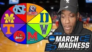 SPIN THE WHEEL OF MARCH MADNESS COLLEGES IN NBA 2K19