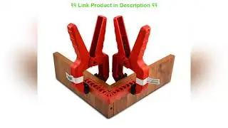 Get Special Price Fladess Positioning Squares, 90 Degree Clamping Square for Woodworking, Corner Cl