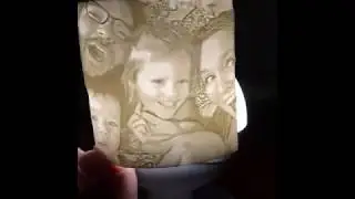 3D Print Lithophane - Turn image into 3D slow motion