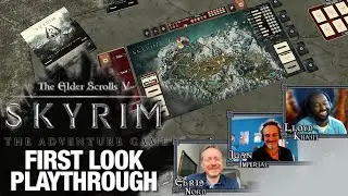 The Elder Scrolls V: Skyrim - Board Game First Look Playthrough - Exclusive