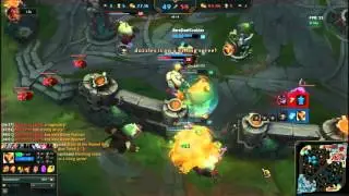 One for All - Tahm vs Bard Melee Brawl