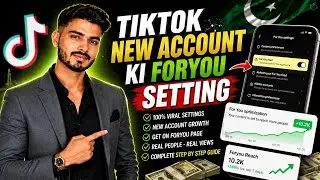 How to Tiktok New Account Setting | TikTok ke New Account ki Setting Karne Ka Tarika